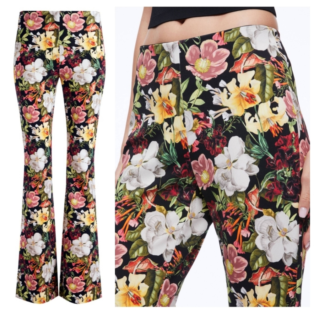 Alice + Olivia Brynlee Bootcut Pant Size 6 - Picture 1 of 15